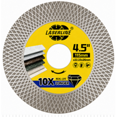Disk almaz 10X 115x22,23x25mm Lazerline
