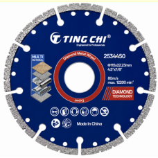 Disk almaz kəsik multimaterial 115x22,23mm Ting Chi (2534450)